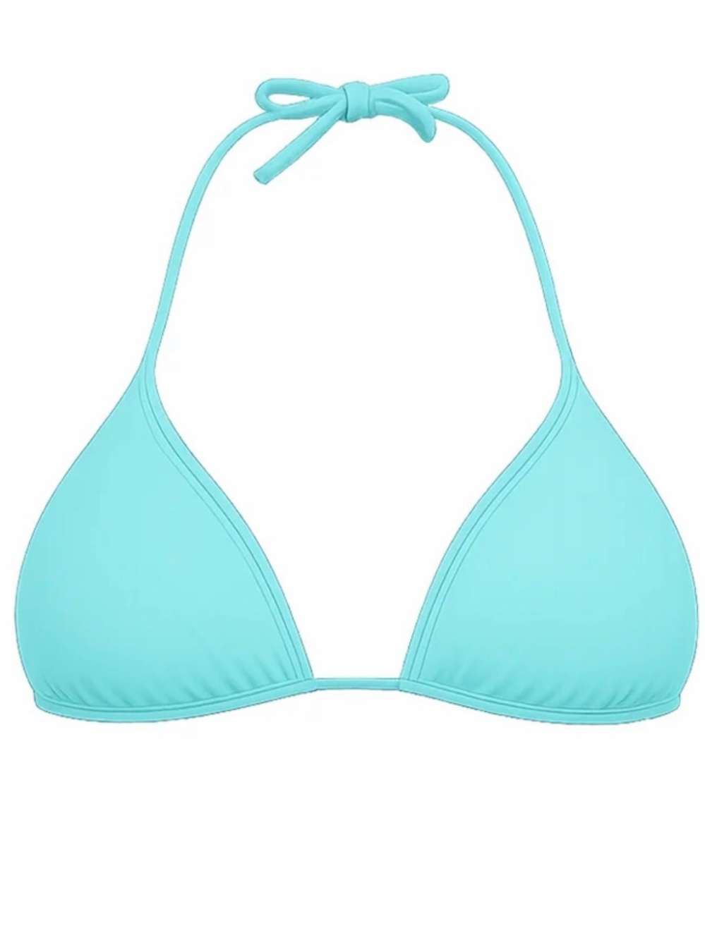 Jewel Summer Aqua Teal Blue Anna Bikini Top